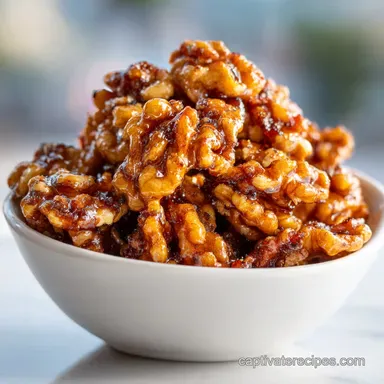 Candied Walnuts Recipe: Ultra Crispy in 55 Min Recipe Card