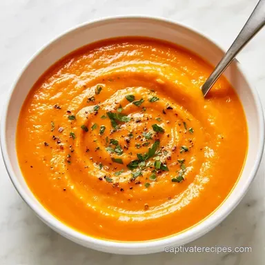 Easy Pumpkin Soup in 32 Minutes Recipe Card