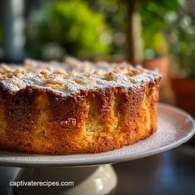 Easy Swedish Apple Cake Recipe | 1 Hour Total Recipe Card