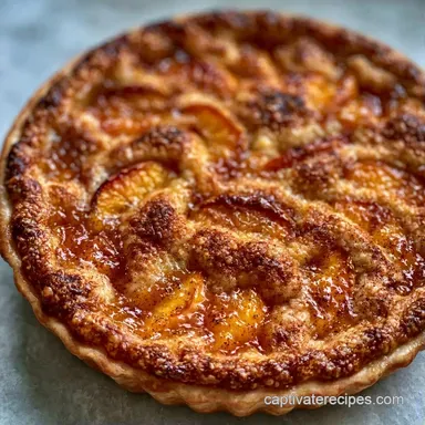 Frozen Peach Cobbler for 6 Servings Recipe Card