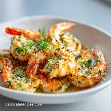 Garlic Parmesan Roasted Shrimp in 18 Minutes