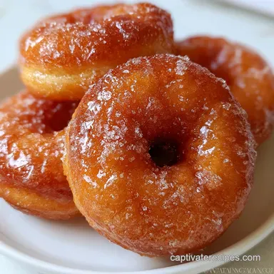 Glazed Donuts: Airy and Golden