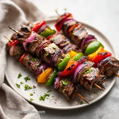 Steak Kabobs Recipe for 4 Servings