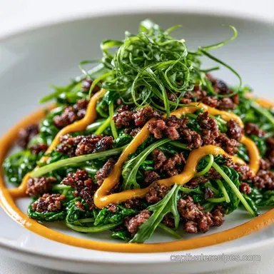 Beef Burger Bowl in 15 Minutes Recipe Card