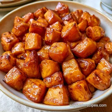 Sweet Potato Bowl for 4 Servings: Roasted Recipe Card