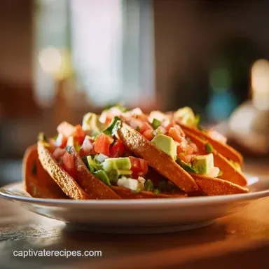 Tostada Shells: Crispy Baked In 13 Minutes Recipe Card