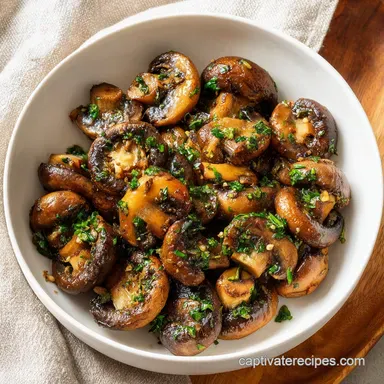 How to Saute Mushrooms: A 15 Minute Guide to Caramelized Results Recipe Card