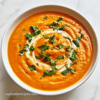 Butternut Squash Soup Indian: Creamy Recipe Card