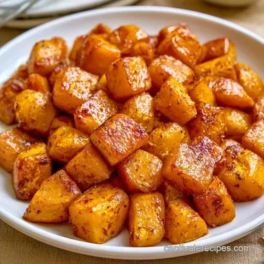 Indian Spiced Butternut Squash for 4