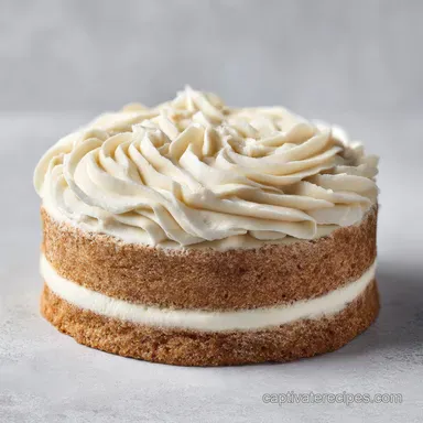 Italian Cream Cheese Cake for 20 Servings Recipe Card