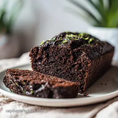 Moist Chocolate Zucchini Bread: 75 Minutes