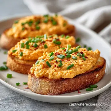 Pimento Cheese Crostini in 18 Minutes Recipe Card