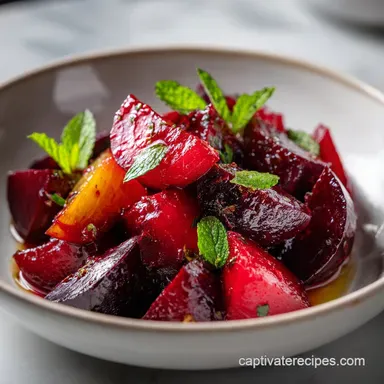 Beet Salad Recipe with Goat Cheese in 40 Minutes Recipe Card