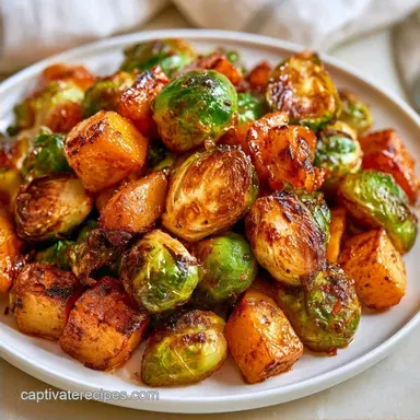 Butternut Squash Sprouts with Maple