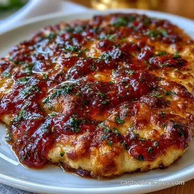 Simple Pizza Sauce Flatbread: Crispy Recipe Card