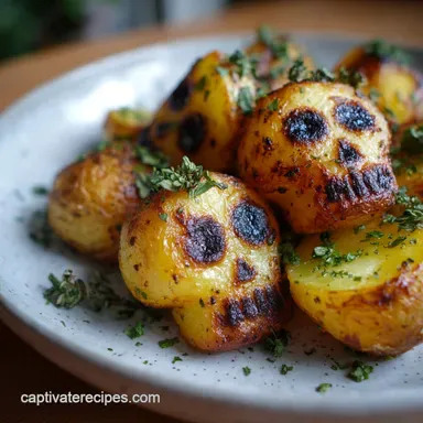 Skull Potatoes for Halloween: Crispy Baked
