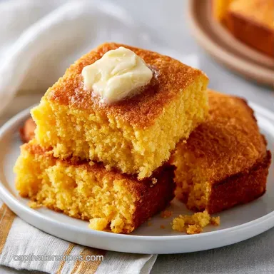 Sweet Kentucky Cornbread in 40 Minutes Recipe Card