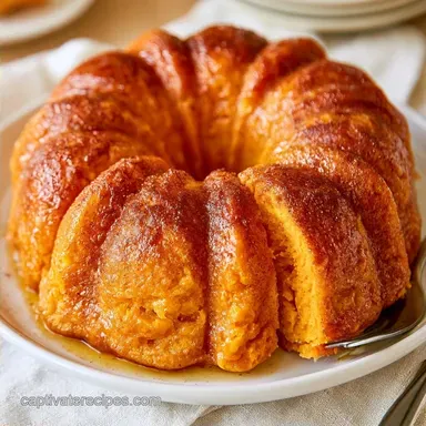 Sweet Potato Bundt Cake for 12 Servings