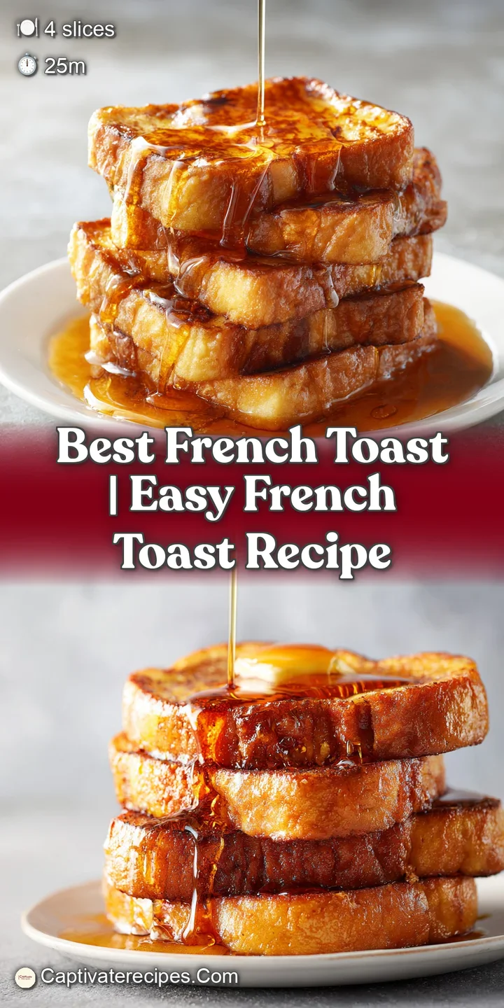 Close-up of a thick, buttery slice of toasted bread with glistening syrup dripping down the golden-brown edges.