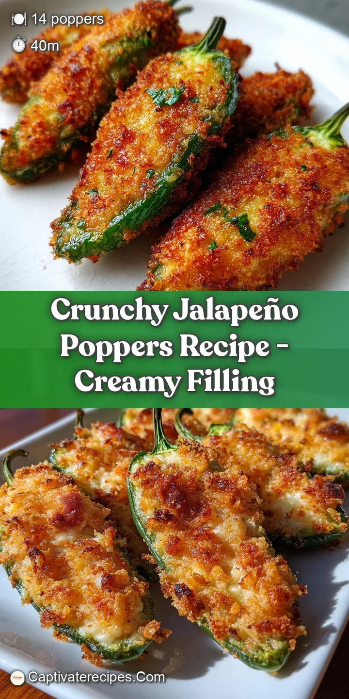 Close-up captures the crunchy breadcrumb exterior of a jalape&ntilde;o popper, bursting with creamy, melted cheese and spicy pepp...