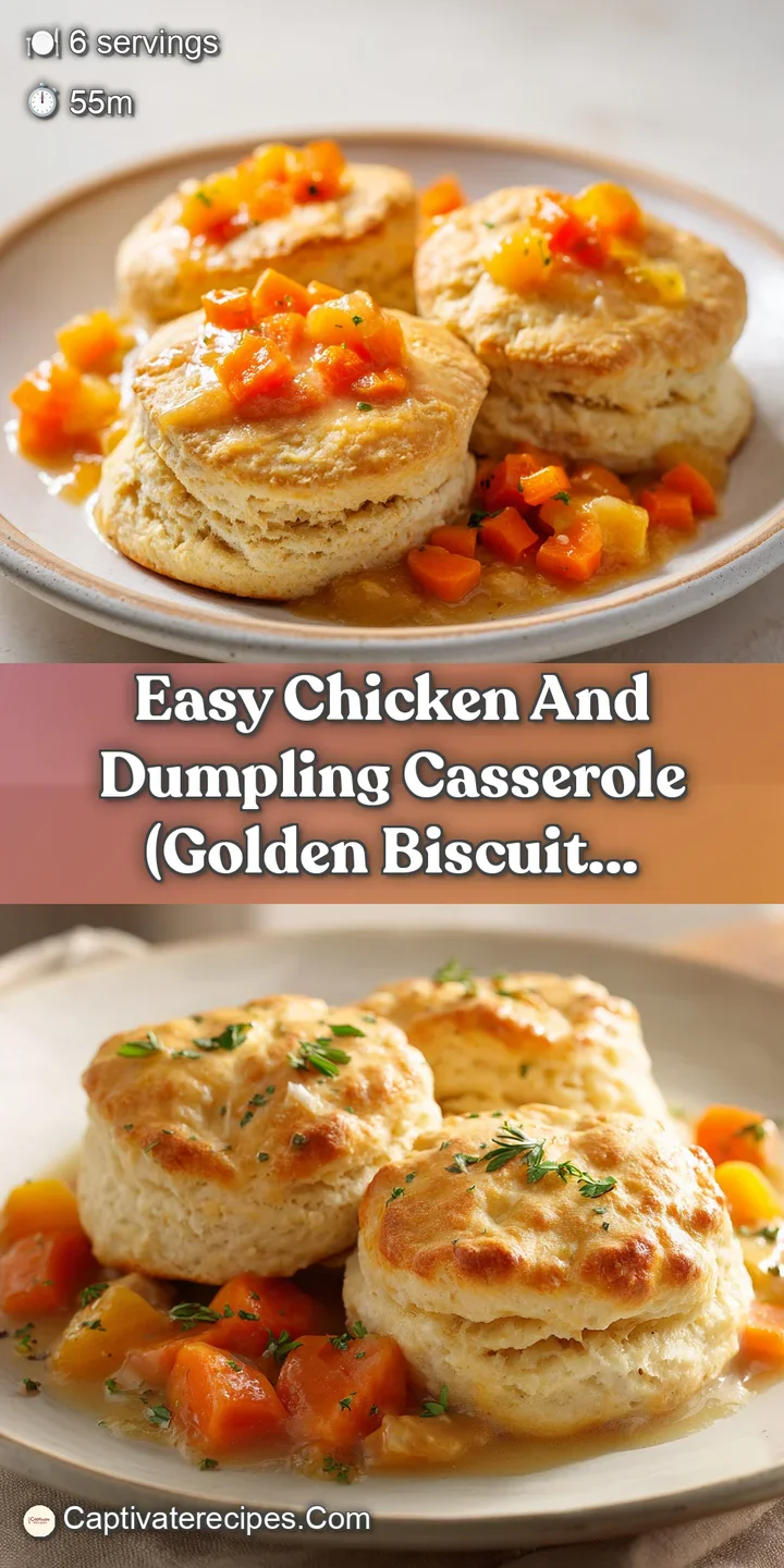 Extreme close-up of bubbling creamy sauce and tender chicken chunks beneath a toasted, golden-brown dumpling crust.