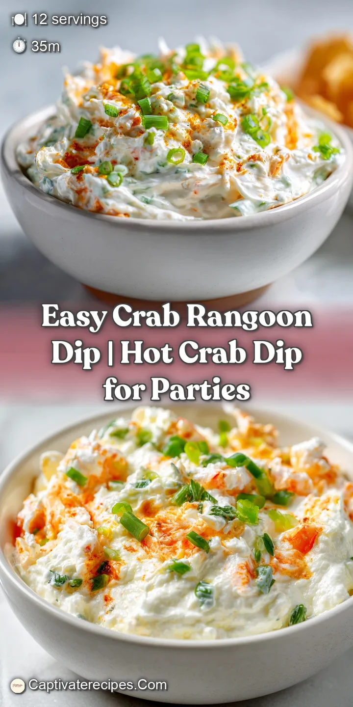 Close-up of a golden, toasted cheese dip with a crispy wonton chip scooping a thick, creamy portion of the filling