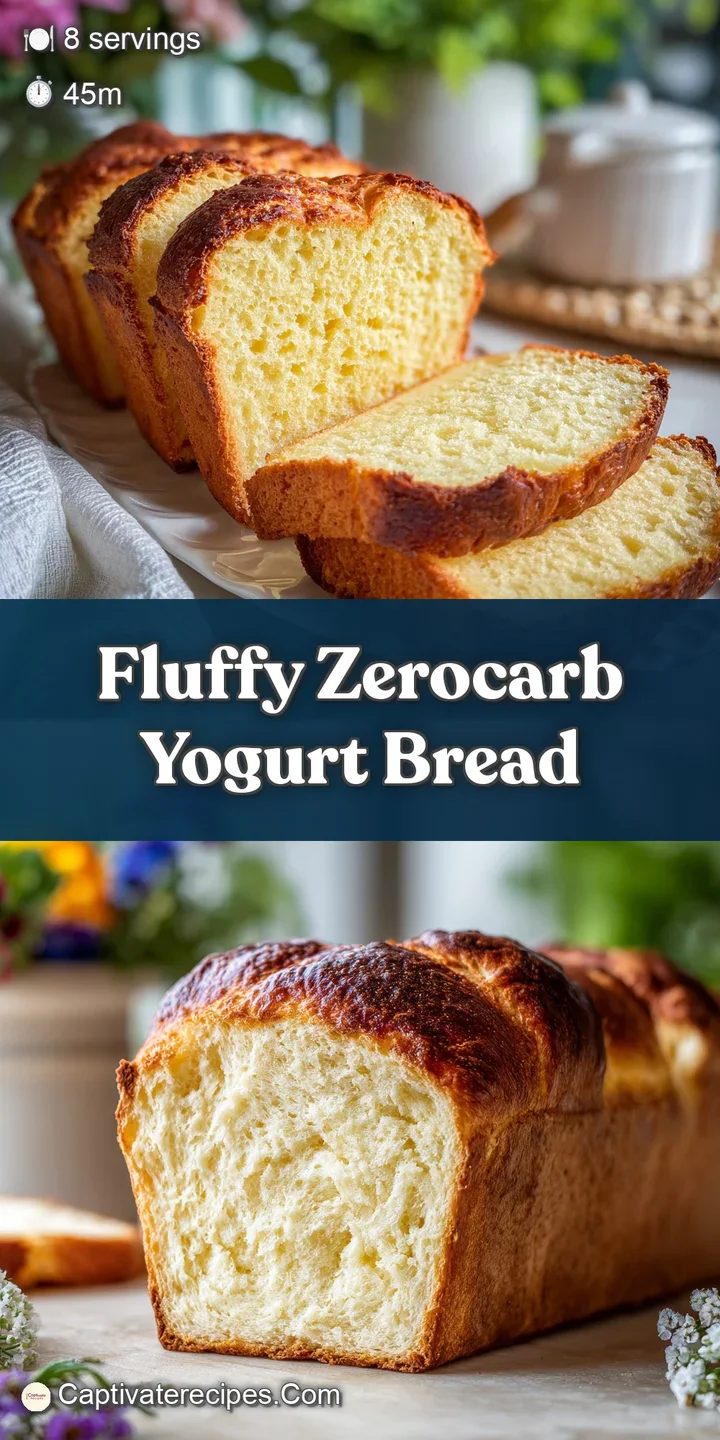 Close-up of springy, pale yellow zero-carb bread with visible air pockets. Soft lighting highlights its delicate texture.