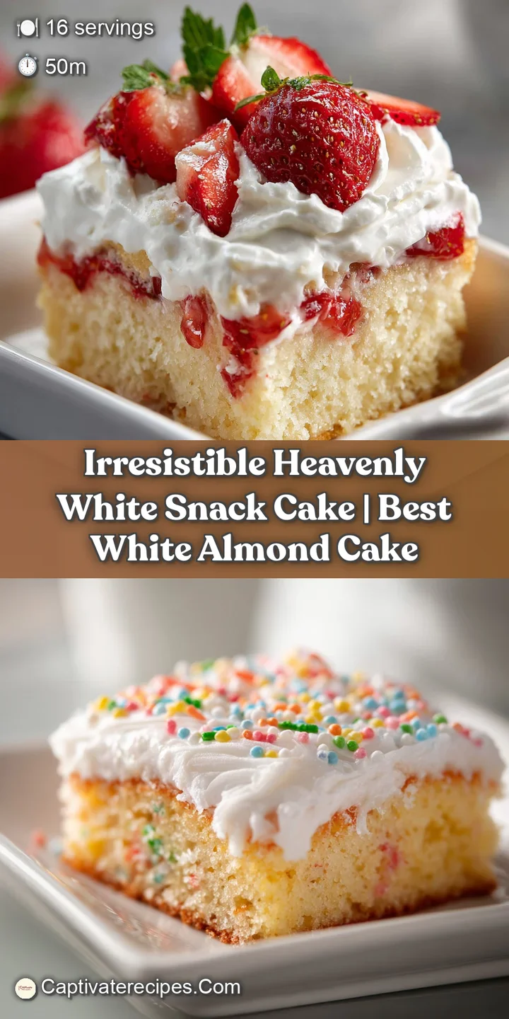 Close-up of a tender white cake crumb with visible almond pieces, glistening slightly.