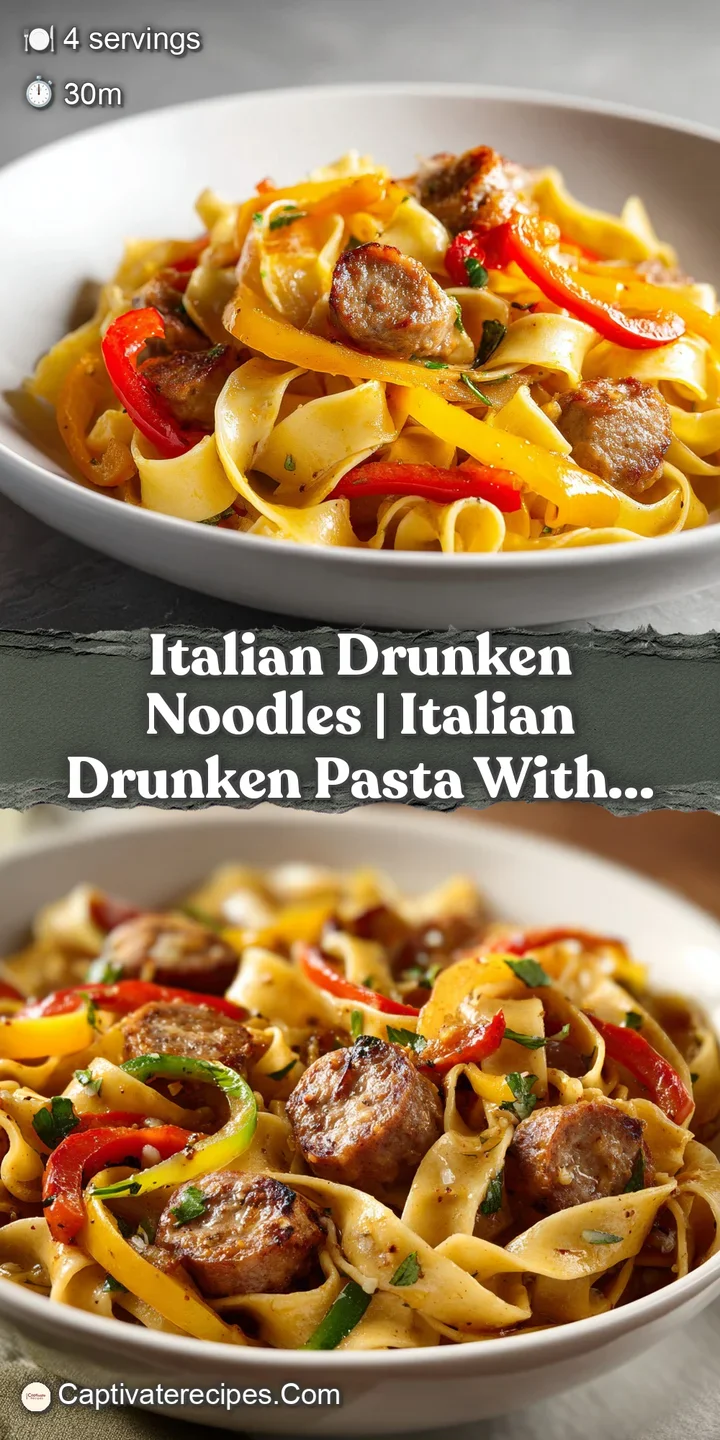 Macro shot of glistening, savory noodles with a rich, dark glaze and finely chopped fresh parsley scattered on top.