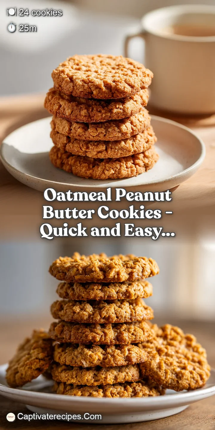 Close-up of a chewy oatmeal cookie, peanut butter swirls and soft texture are prominent. Warm, inviting, and fresh-baked l...