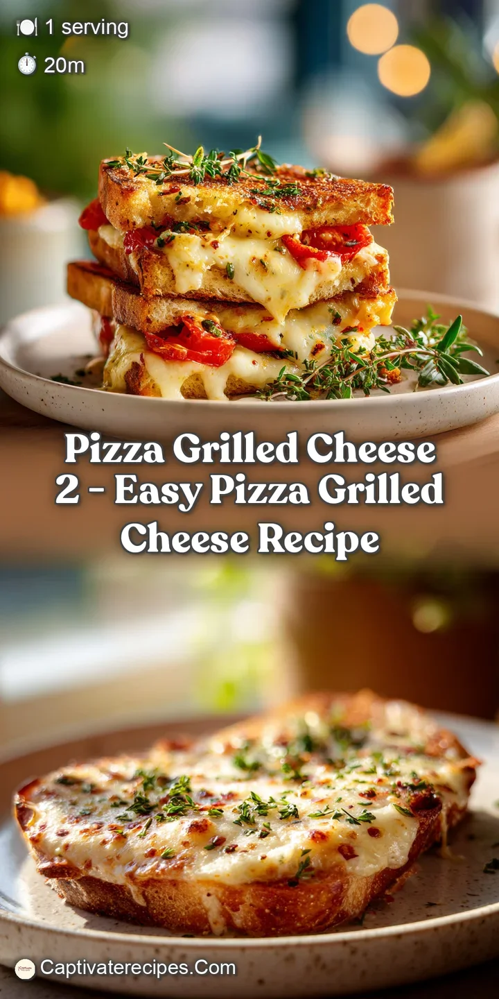 Close-up of a bubbling grilled cheese sandwich with toasted, garlic-infused crust and melted mozzarella.