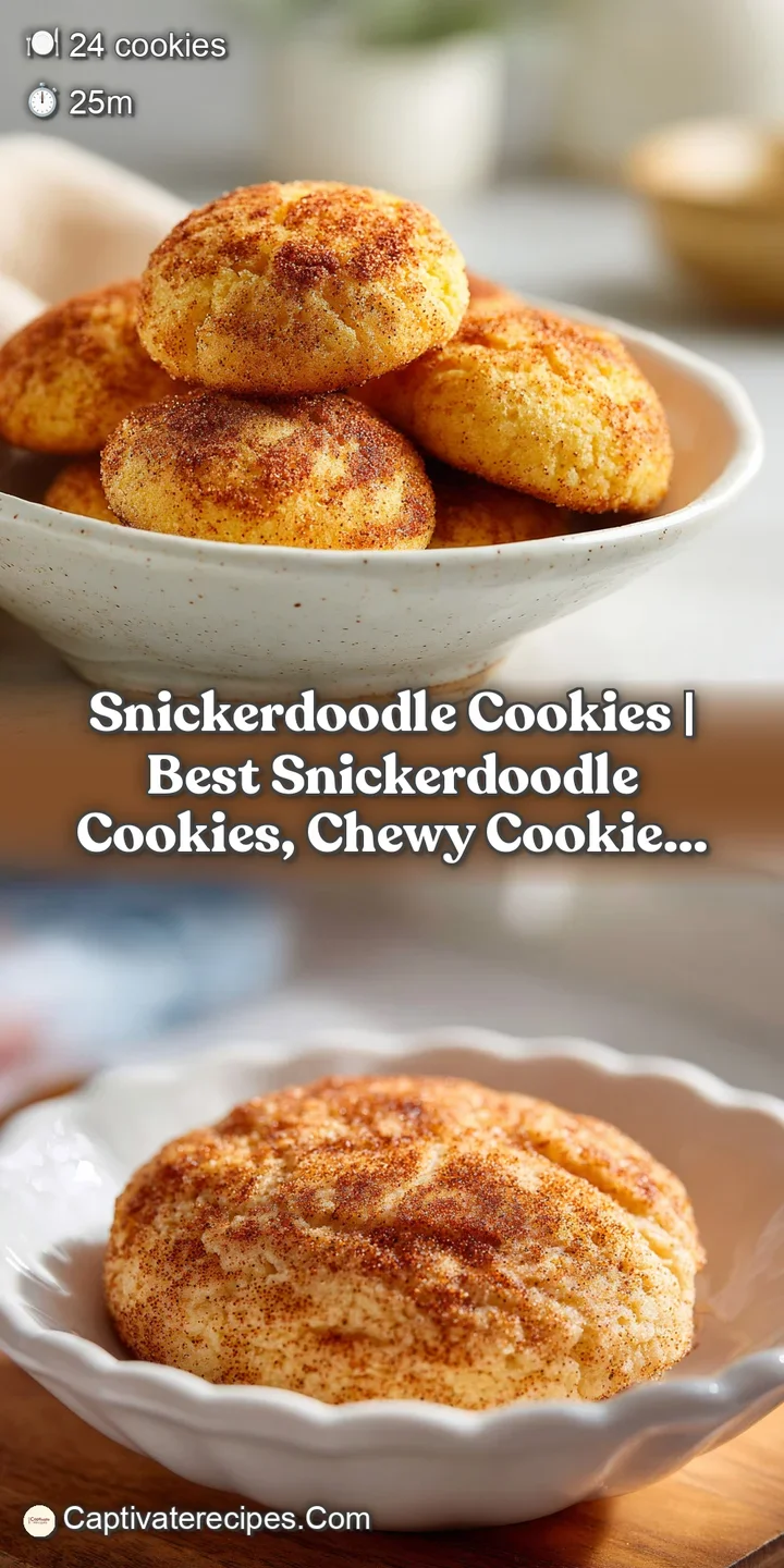 Close-up of a warm, slightly cracked snickerdoodle cookie, revealing a chewy interior and sugar crystals.