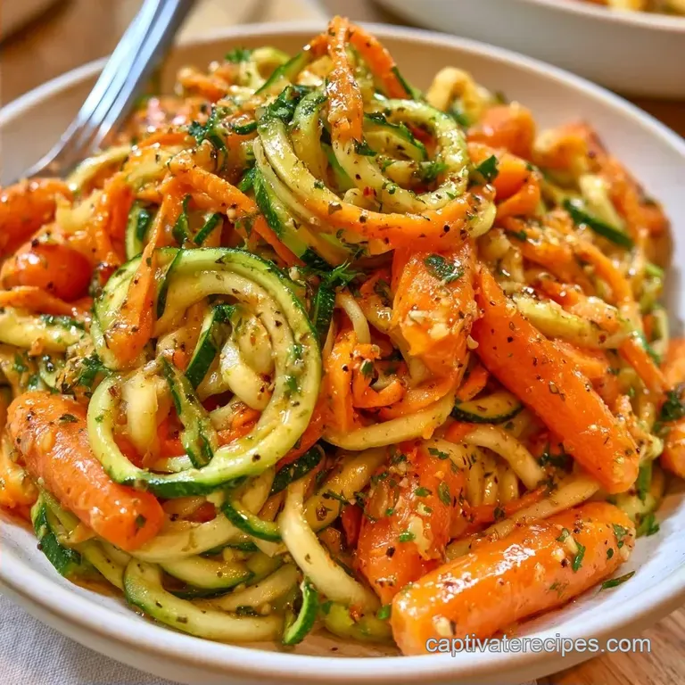 Asian Zucchini Noodles in 20 Minutes