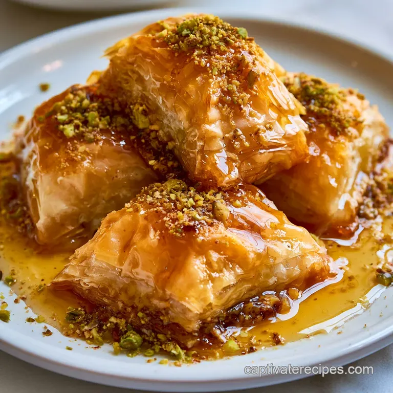 Baklava Recipe: Shattering Layers and Honey
