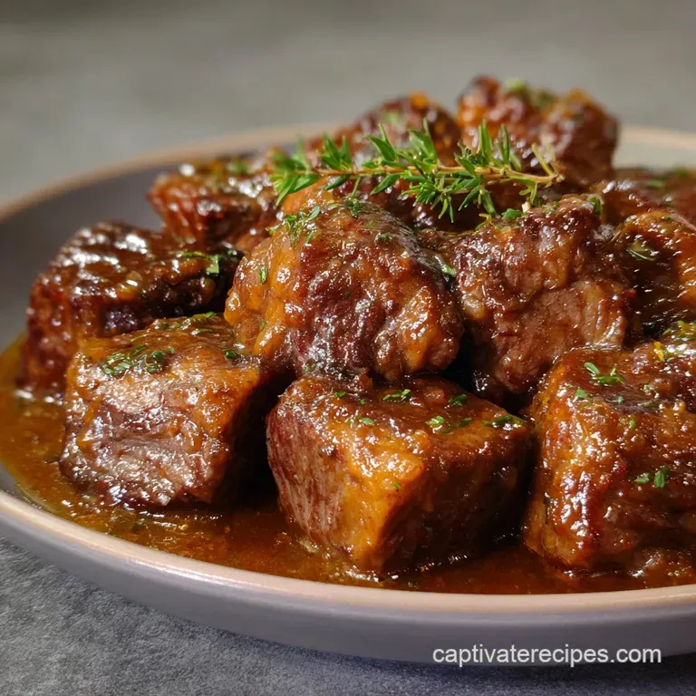 Beef Tips and Gravy: Tender and Old Fashioned
