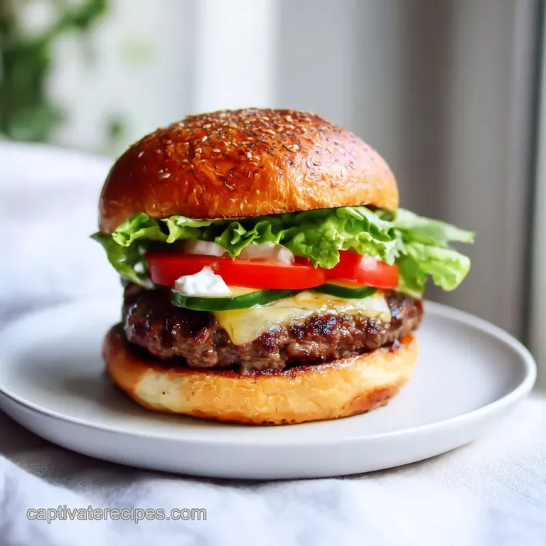 Homemade Burger Patty Recipe: Juicy and Tender