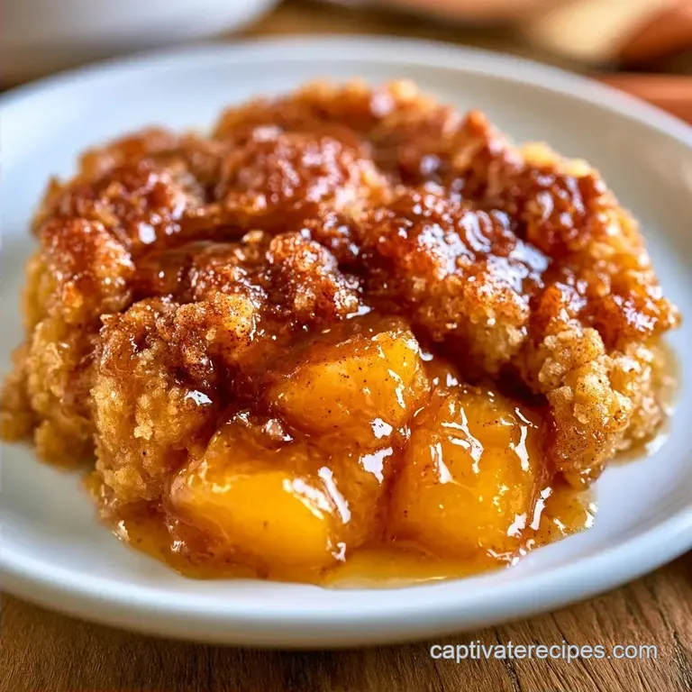 Old Fashioned Brown Sugar Peach Cobbler