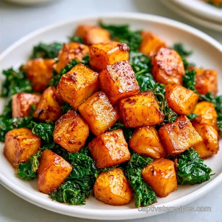 Butternut Squash Kale Stir Fry in 30 Minutes