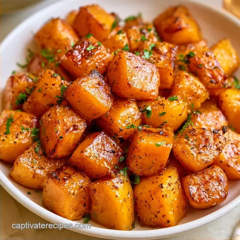 Caramelized Butternut Squash: Roasted and Nutty