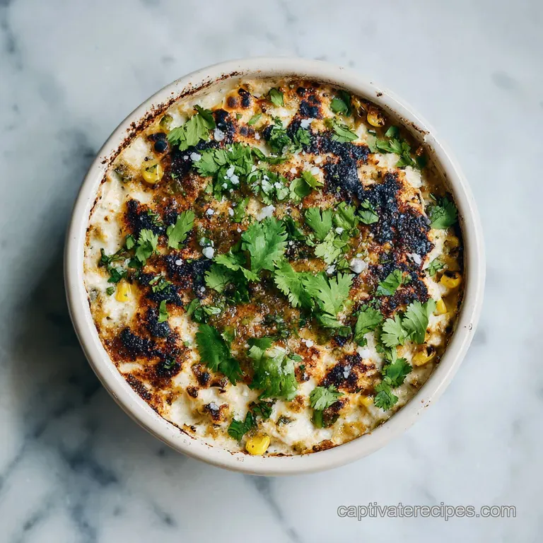 Street Corn Dip: Creamy and Charred