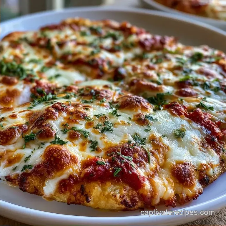 Cheese Flatbread Pizza Recipe: Crispy and Cheesy