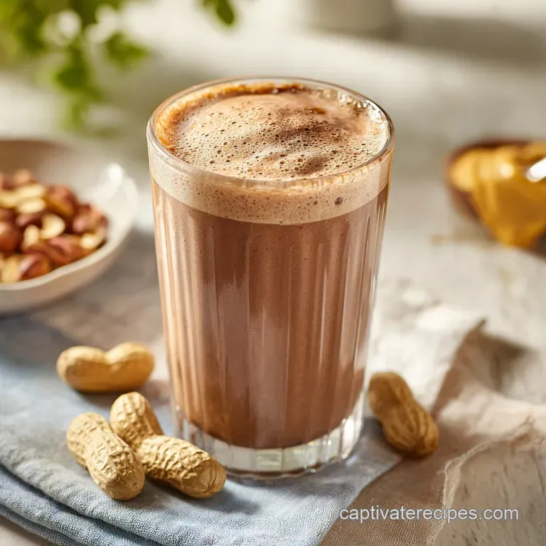 Chocolate Peanut Butter Protein Shake