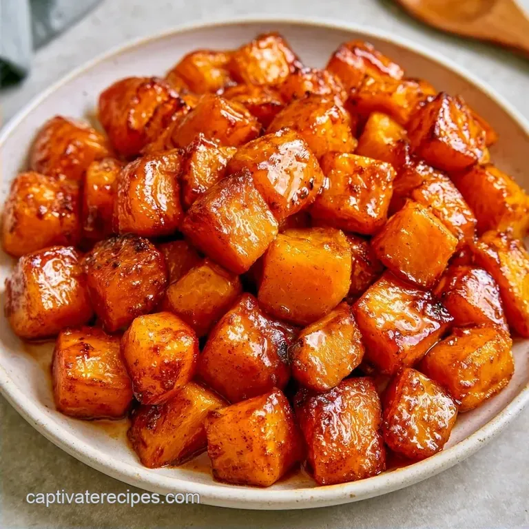 Maple Cinnamon Roasted Butternut Squash