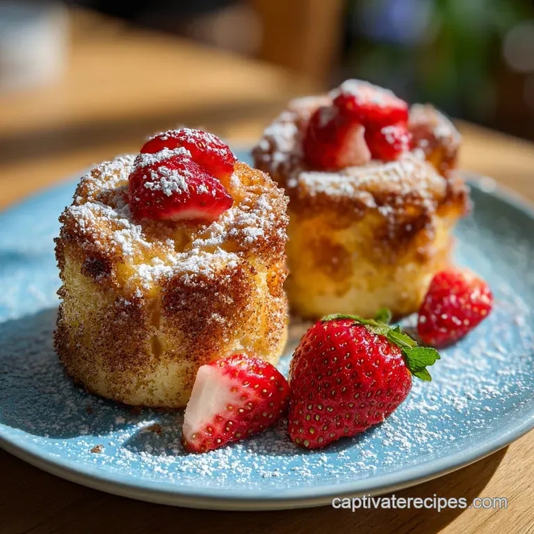 French Toast Muffins: Crispy Cinnamon Sugar Bites