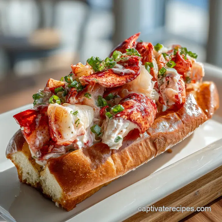 Lobster Roll: Chilled Seafood on Toasted Buns