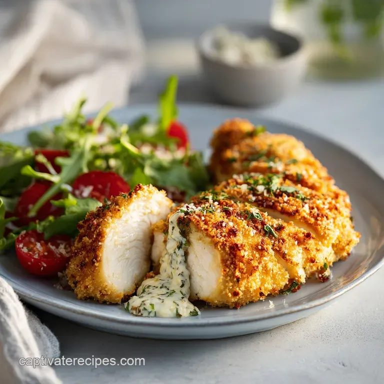 Parmesan Crusted Chicken: Steakhouse Style