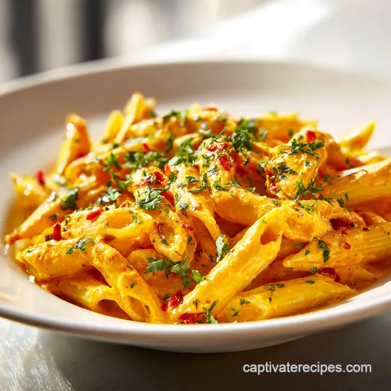 Creamy Chicken Penne Pasta Recipe