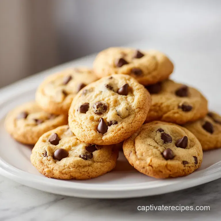 Mini Chocolate Chip Cookies: Crisp Edges