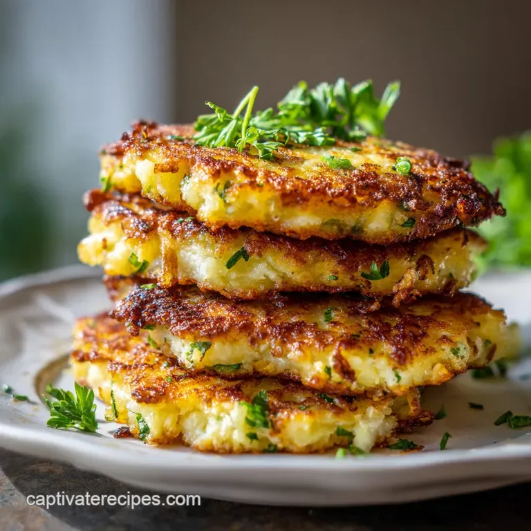Easy Crispy Potato Latkes