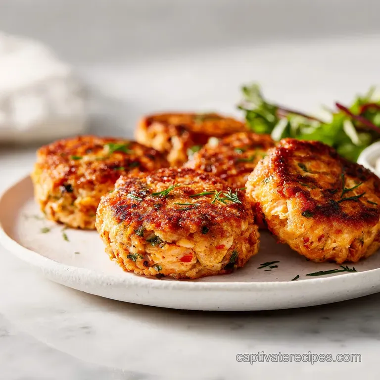 Salmon Patties: Golden and Crispy